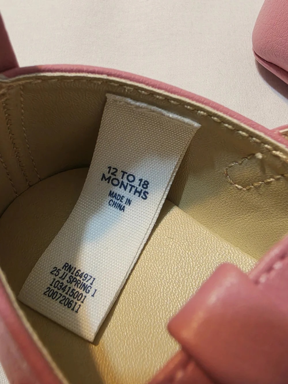 Janie and Jack Rose Pink T-Strap Mary Jane Shoes